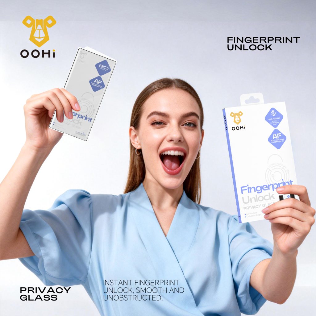 FINGERPRINT UNLOCK PRIVACY GLASS